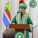 Princess Zahra addressing the Graduands of AKU Kenya Global Convocation 2022-02-26